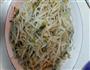 雪菜绿豆芽的做法图解2