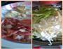 青椒圆白菜炒肉的做法图解1