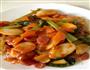腊肠炒年糕的做法图解7