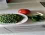 茄汁豌豆下饭菜的做法图解1