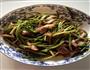 腊肉炒泥蒿的做法图解4