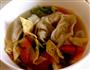 猪肉香菇油菜馅馄饨的做法图解6