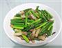 蒜苔炒肉的做法图解1
