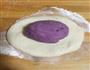 紫薯馒头的做法图解2