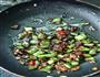 橄榄菜四季豆肉末面的做法图解4