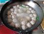 青菜粉丝肉丸汤的做法图解6