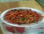 肉炒胡萝卜丝芹菜的做法图解4