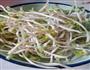 清炒豆芽莴苣叶的做法图解1