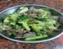 西兰花炒牛肉的做法图解5