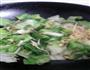 家常菜灬小白菜炒豆芽的做法图解3