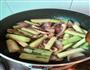 丝瓜、洋葱炒鱿鱼的做法图解3