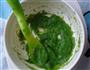 宝宝辅食 菠菜汁米糊的做法图解1