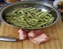 豆角炖肉的做法图解1