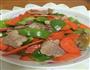 青椒炒肉片的做法图解3