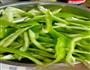 青椒炒鸭心的做法图解2
