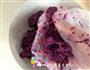紫薯草莓球and紫薯芝麻球的做法图解2