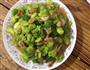 小炒蚕豆肉片的做法图解10