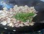 肉炒花菜的做法图解3