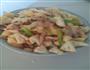 肉炒花菜的做法图解4