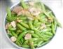 豆荚炒肉-火麻油调味的做法图解7