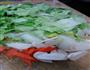 小白菜炒肉片的做法图解3