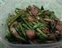 蒜苗炒肉的做法图解5