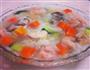 鲜虾蔬菜粥的做法图解5