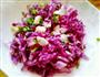炝拌紫甘蓝的做法图解1