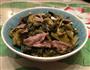 黑酸菜炒牛肉的做法图解6