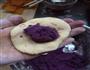 南瓜紫薯糯米团的做法图解4
