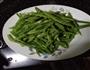 培根豆豉炒扁豆的做法图解3
