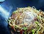 五花肉黄豆芽青椒炒粉条的做法图解10
