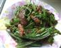 豆豉鲮鱼油麦菜的做法图解5