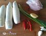 肉末茭白的做法步骤1