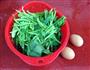 菠菜炒蛋的做法图解1