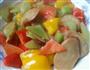 乐乐自家菜-五彩什蔬的做法图解2