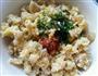 乐乐自家菜-豇豆土豆蒸麦饭的做法图解4