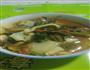 笋干酸菜西红柿土豆面的做法图解1