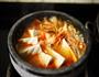 韩式辣白菜豆腐火锅的做法图解3
