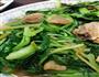 肉丝炒青菜的做法图解1