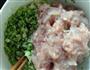 宝宝食谱-包菜豆角虾仁猪肉水饺的做法图解4