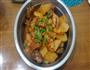 肘子肉炖土豆的做法图解2