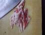 豆角丝炒肉的做法图解1