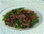 青椒炒腊肉的做法图解3