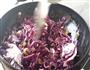 小炒紫甘蓝的做法图解5