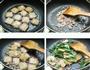 蒜苗煎豆腐的做法图解2
