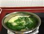 芹菜叶蛋花汤的做法图解4