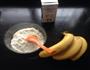 香蕉牛奶饼的做法图解1