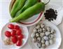 虎皮青椒鹌鹑蛋的做法图解2