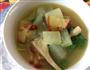 腊味冬瓜咖喱浓汤的做法图解1